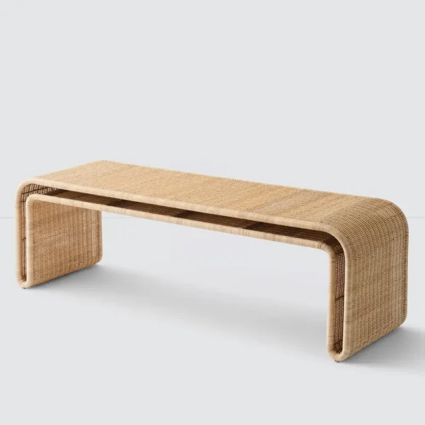 Penida Wicker Bench