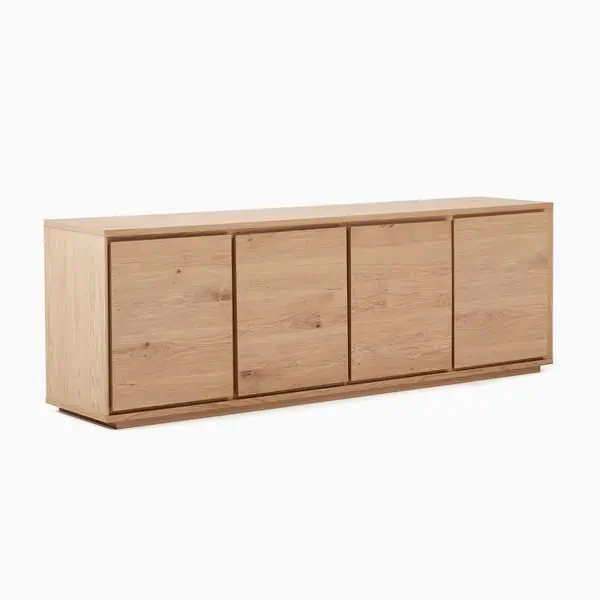 Teak Wood Minimalist Sideboard TV Stand - CH Furnitures