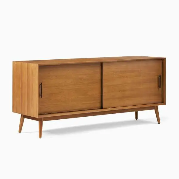 Teak Wood TV Elfen Console Table - Ch Furnitures